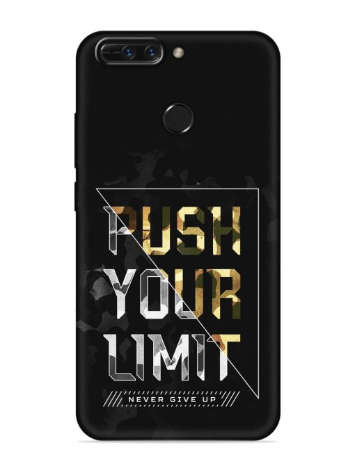 Push Your Limits Embossed Soft Silicone Case for Honor 8 Pro Zapvi