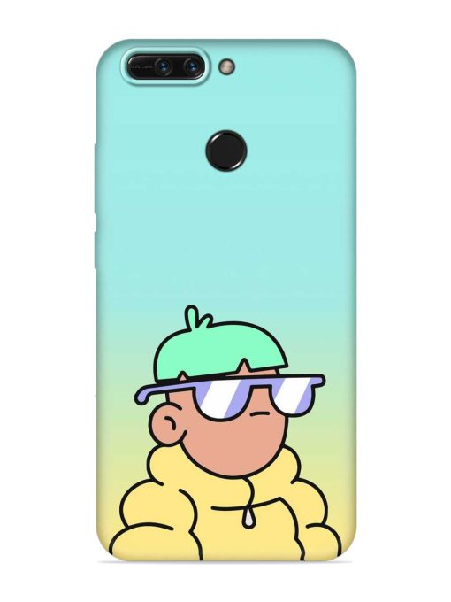 Doodles Cool Character Embossed Soft Silicone Case for Honor 8 Pro Zapvi