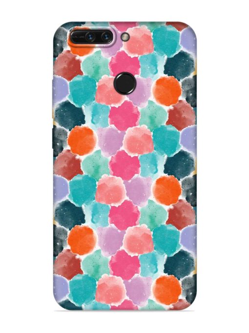 Colorful Seamless Pattern Embossed Soft Silicone Case for Honor 8 Pro Zapvi