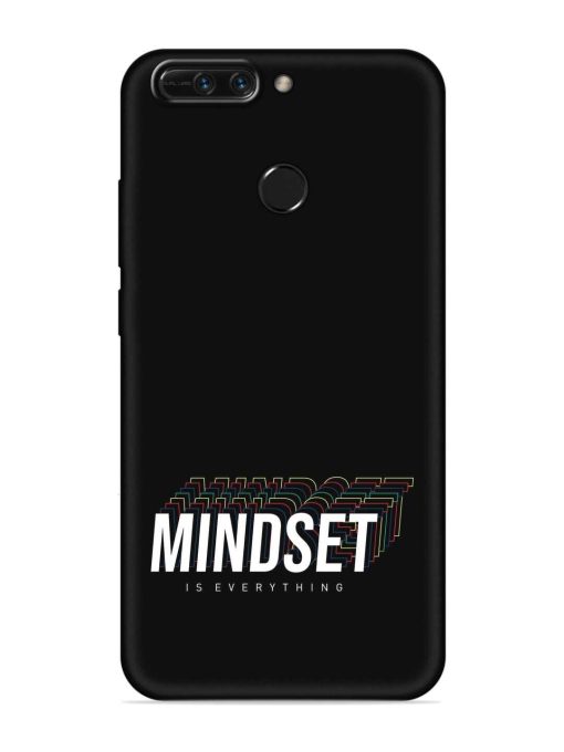 Mindset Everything Slogan Embossed Soft Silicone Case for Honor 8 Pro