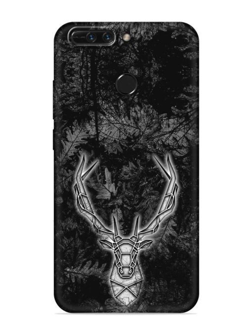 Ancient Deer Embossed Soft Silicone Case for Honor 8 Pro Zapvi