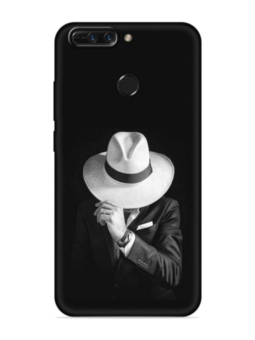 Men Under Hat Embossed Soft Silicone Case for Honor 8 Pro Zapvi