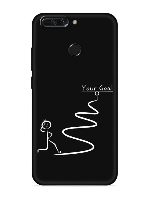 Your Goal Embossed Soft Silicone Case for Honor 8 Pro Zapvi