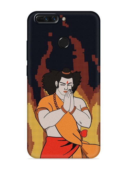 Shree Ram Vector Embossed Soft Silicone Case for Honor 8 Pro Zapvi