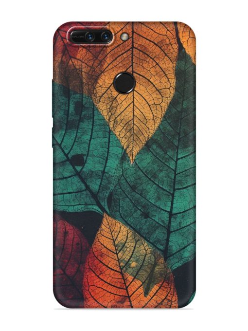 Leaves Artwork Embossed Soft Silicone Case for Honor 8 Pro Zapvi