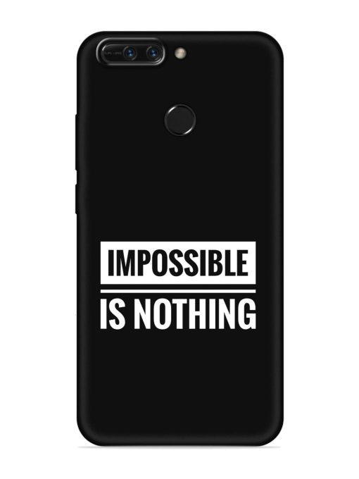 Impossible Is Nothing Embossed Soft Silicone Case for Honor 8 Pro Zapvi