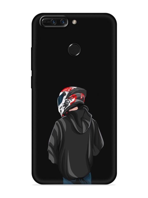 Motorcycle Rider Embossed Soft Silicone Case for Honor 8 Pro Zapvi