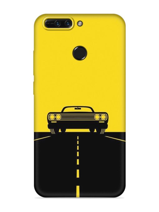 Classic Car Embossed Soft Silicone Case for Honor 8 Pro