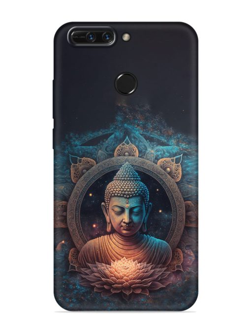 Gautam Buddha Embossed Soft Silicone Case for Honor 8 Pro Zapvi