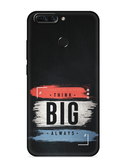 Think Big Always Embossed Soft Silicone Case for Honor 8 Pro