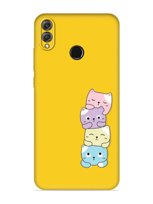 Cartoon Anime Embossed Soft Silicone Case for Honor 8X Zapvi