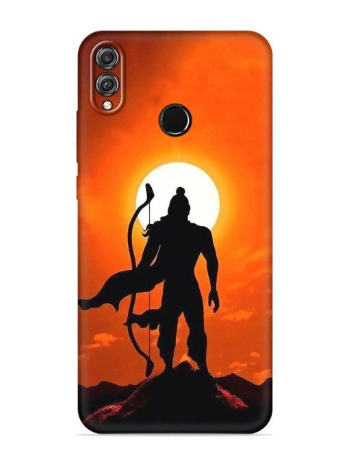 Shree Ram Embossed Soft Silicone Case for Honor 8X Zapvi