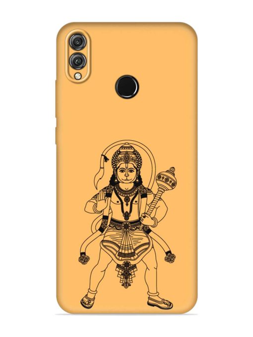 Indian God Hanuman Embossed Soft Silicone Case for Honor 8X Zapvi