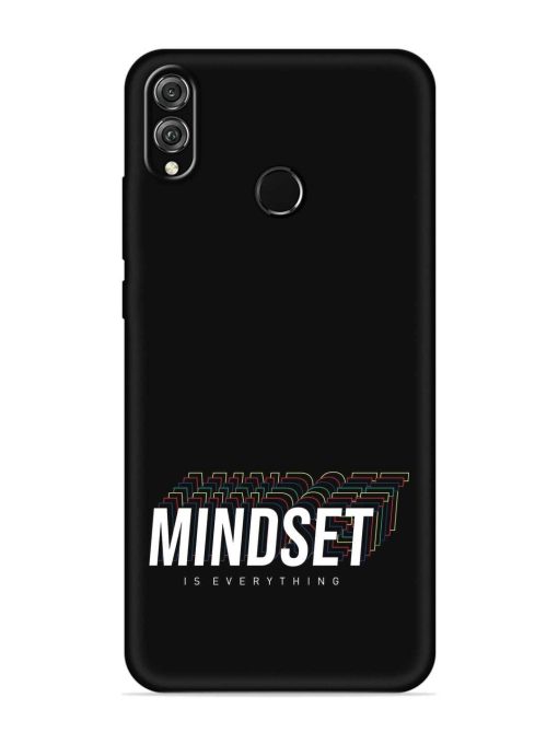 Mindset Everything Slogan Embossed Soft Silicone Case for Honor 8X Zapvi