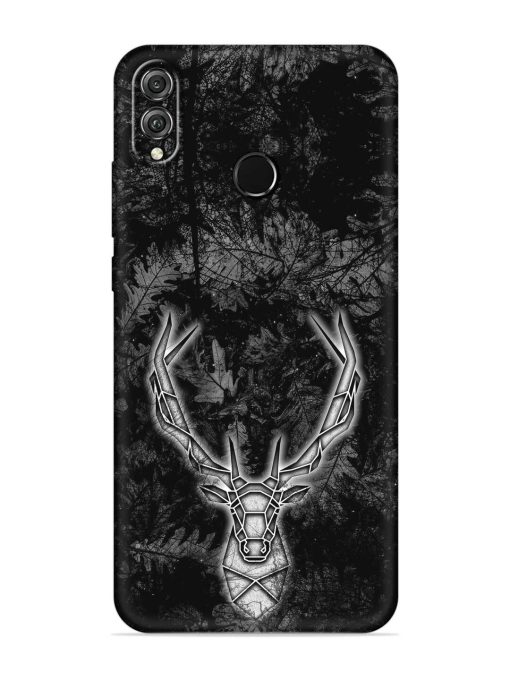 Ancient Deer Embossed Soft Silicone Case for Honor 8X Zapvi