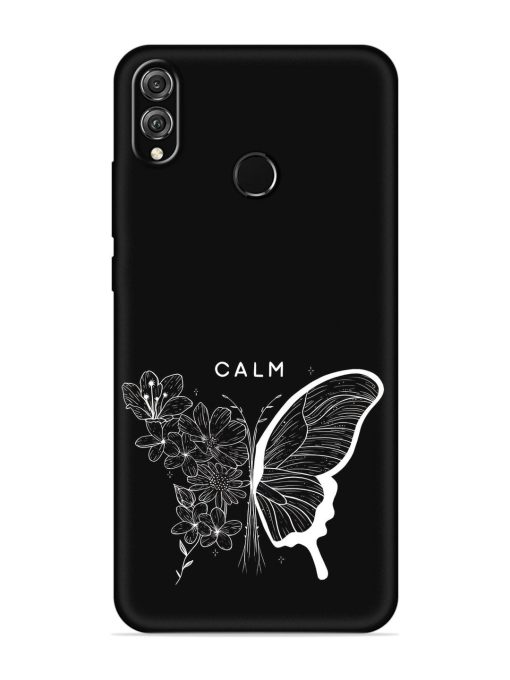 Calm Embossed Soft Silicone Case for Honor 8X Zapvi