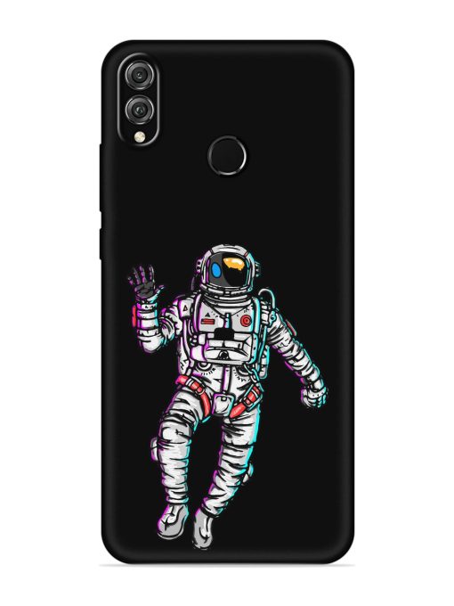 Spaceman Embossed Soft Silicone Case for Honor 8X Zapvi