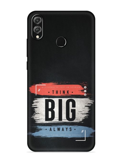 Think Big Always Embossed Soft Silicone Case for Honor 8X Zapvi