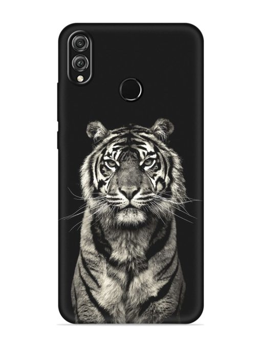 Tiger Art Embossed Soft Silicone Case for Honor 8X