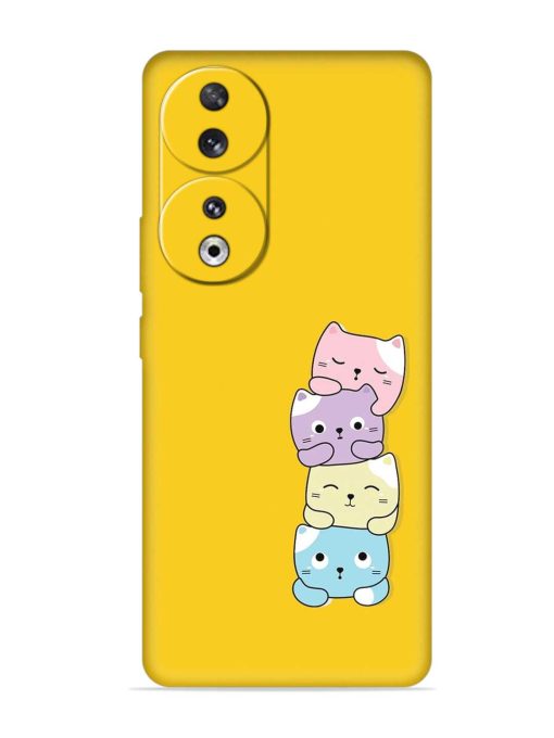 Cartoon Anime Embossed Soft Silicone Case for Honor 90 Zapvi