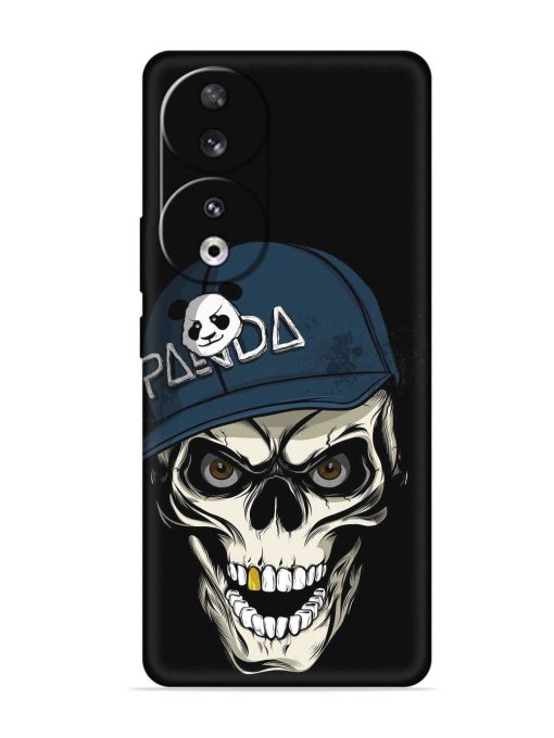 Panda Skull Embossed Soft Silicone Case for Honor 90