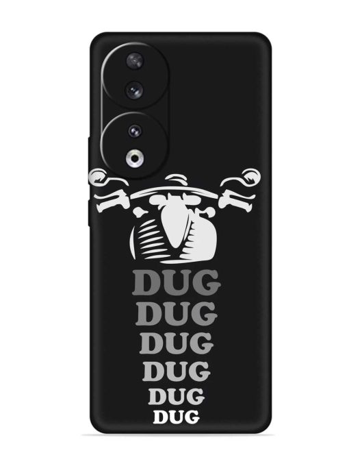 Dug Dug Dug Embossed Soft Silicone Case for Honor 90 Zapvi