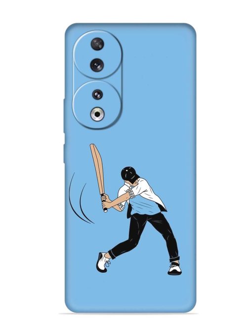 Cricket Gully Boy Embossed Soft Silicone Case for Honor 90