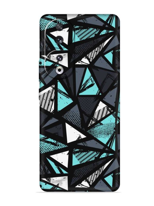 Abstract Seamless Embossed Soft Silicone Case for Honor 90 Zapvi