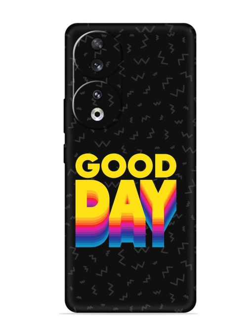 Good Day Embossed Soft Silicone Case for Honor 90 Zapvi