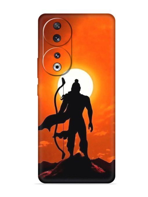 Shree Ram Embossed Soft Silicone Case for Honor 90 Zapvi