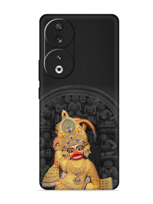 Indian Gold Hanuman Embossed Soft Silicone Case for Honor 90 Zapvi