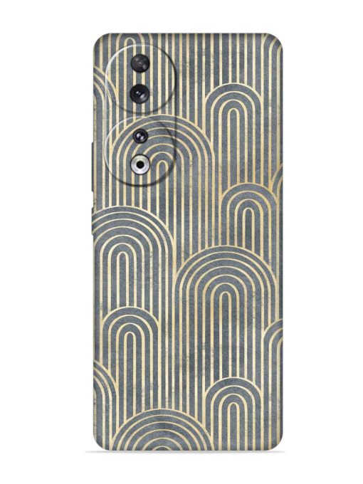 Art Deco Style Embossed Soft Silicone Case for Honor 90 Zapvi