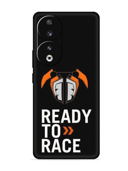 Ready To Race Embossed Soft Silicone Case for Honor 90