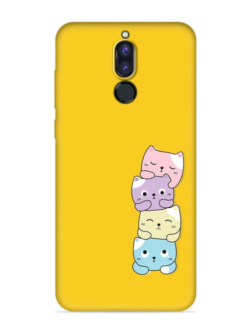 Cartoon Anime Embossed Soft Silicone Case for Honor 9I