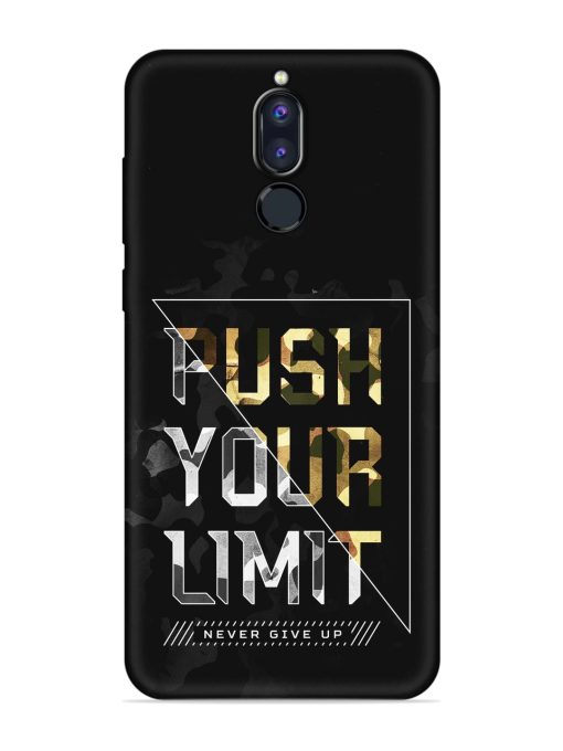 Push Your Limits Embossed Soft Silicone Case for Honor 9I Zapvi