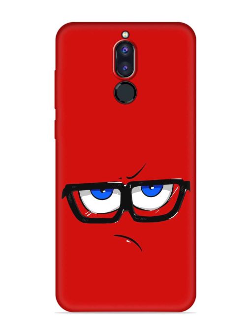 Rad Angry Face Embossed Soft Silicone Case for Honor 9I Zapvi