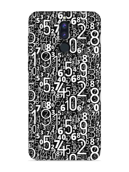 Many Numbers Different Embossed Soft Silicone Case for Honor 9I Zapvi