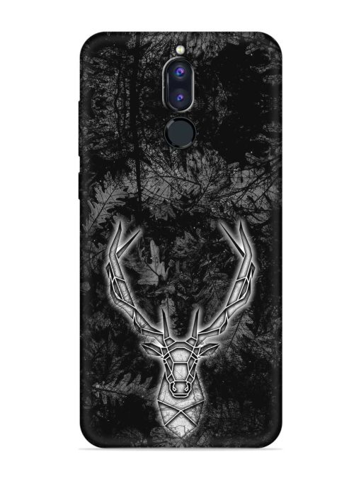 Ancient Deer Embossed Soft Silicone Case for Honor 9I