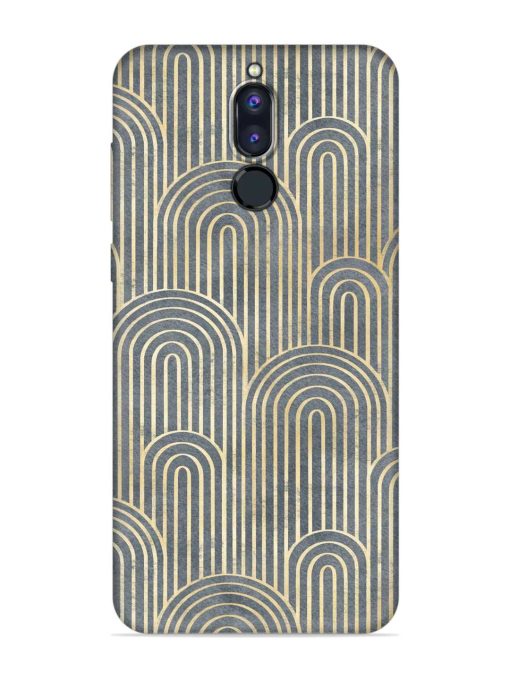 Art Deco Style Embossed Soft Silicone Case for Honor 9I Zapvi