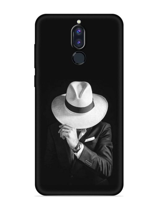 Men Under Hat Embossed Soft Silicone Case for Honor 9I Zapvi