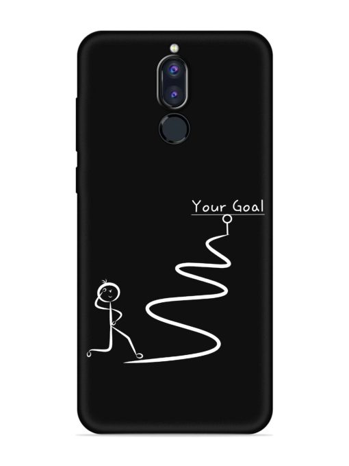 Your Goal Embossed Soft Silicone Case for Honor 9I Zapvi