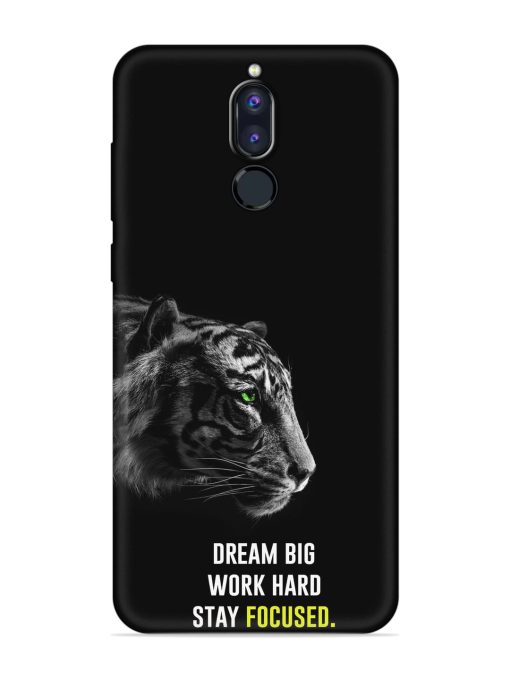 Dream Big Work Hard Embossed Soft Silicone Case for Honor 9I