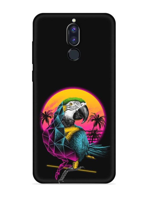 Rad Parrot Embossed Soft Silicone Case for Honor 9I Zapvi