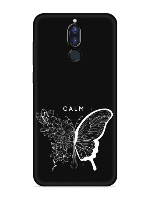 Calm Embossed Soft Silicone Case for Honor 9I