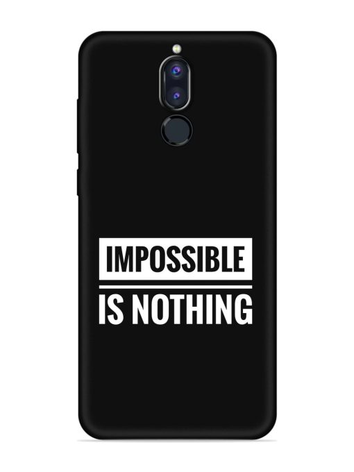 Impossible Is Nothing Embossed Soft Silicone Case for Honor 9I Zapvi