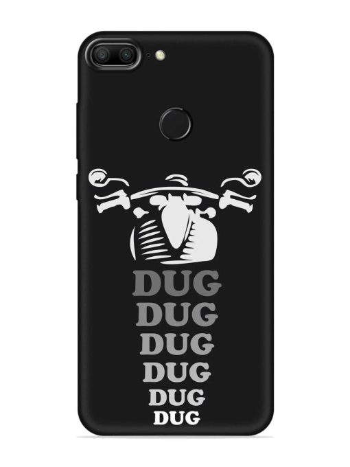 Dug Dug Dug Embossed Soft Silicone Case for Honor 9 Lite Zapvi