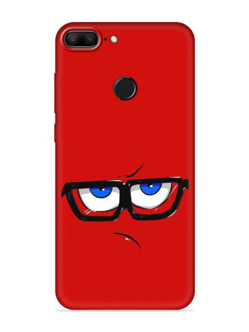 Rad Angry Face Embossed Soft Silicone Case for Honor 9 Lite