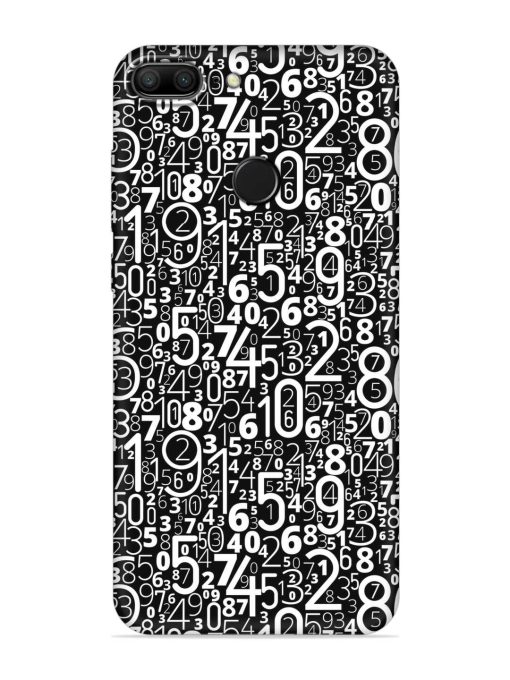 Many Numbers Different Embossed Soft Silicone Case for Honor 9 Lite Zapvi