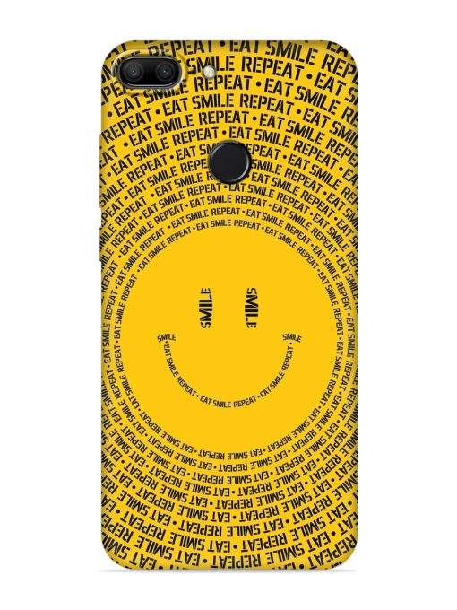 Smiley Embossed Soft Silicone Case for Honor 9 Lite Zapvi