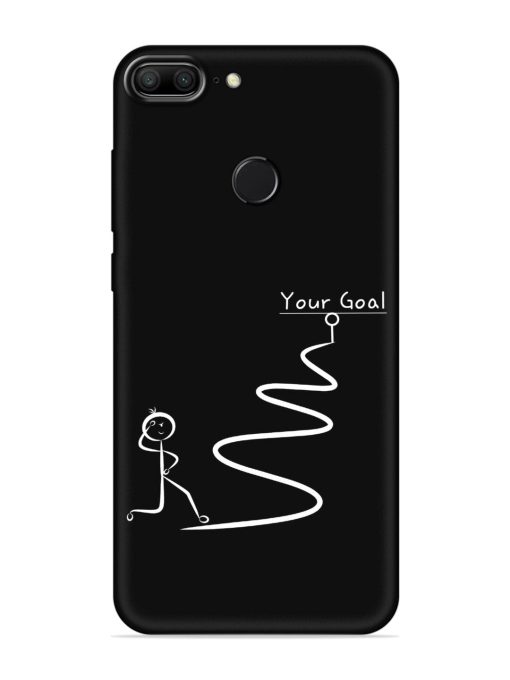 Your Goal Embossed Soft Silicone Case for Honor 9 Lite Zapvi